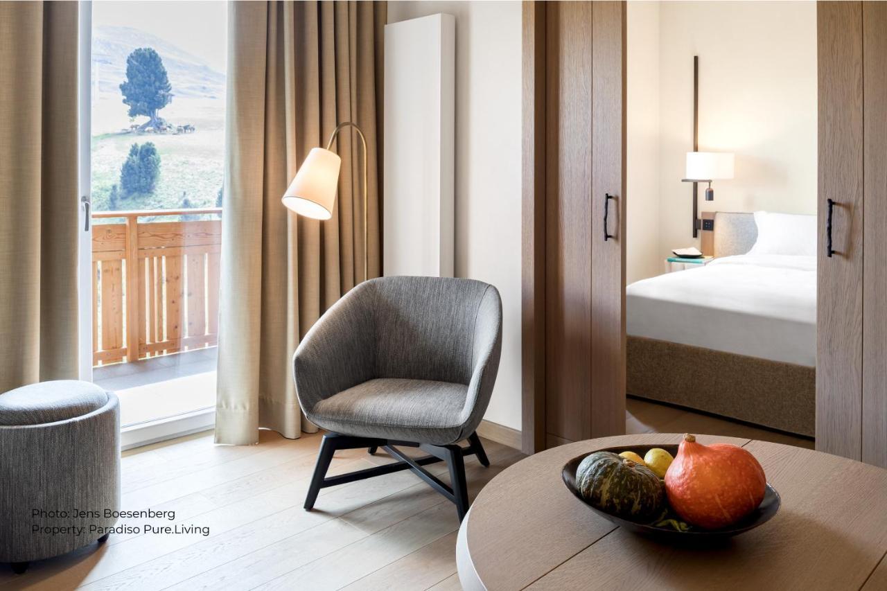 Paradiso Pure.Living Vegan Hotel Alpe Di Siusi Exterior foto