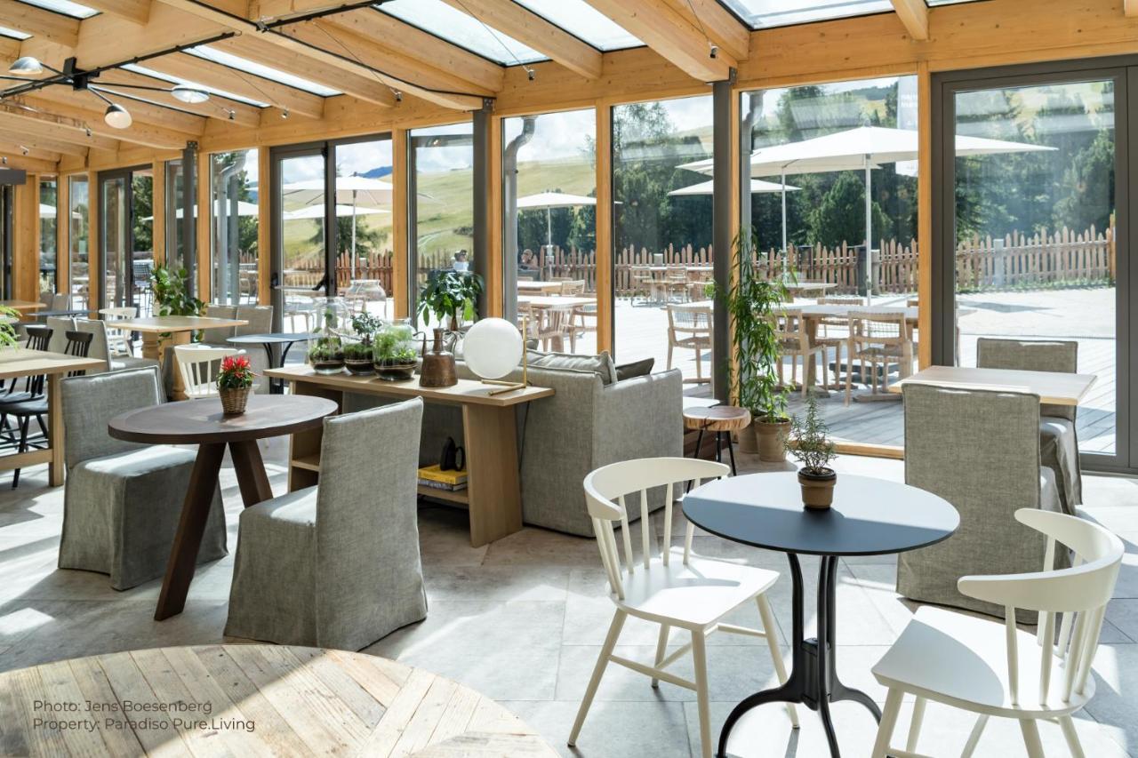 Paradiso Pure.Living Vegan Hotel Alpe Di Siusi Exterior foto