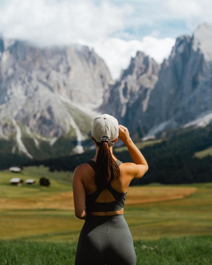 Paradiso Pure.Living Vegan Hotel Alpe Di Siusi Exterior foto